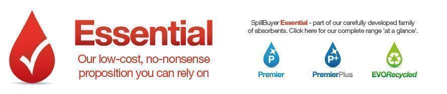 SpillBuyer Essential Absorbents Range