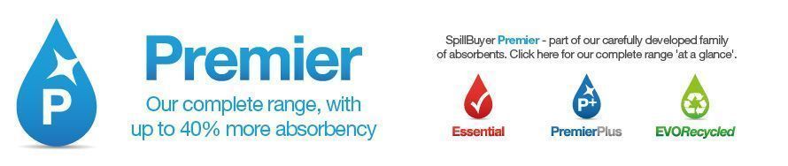 SpillBuyer Premier Absorbents Range